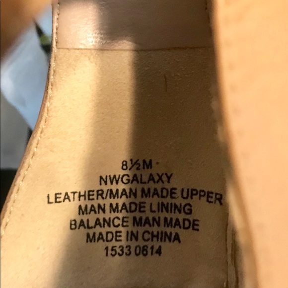 ✨EUC Nine West leather top strappy heel/bootie✨ - Picture 6 of 6